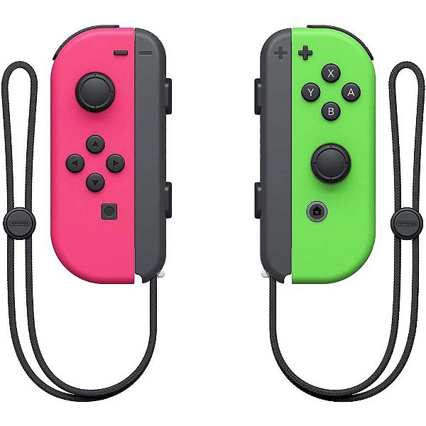 Joy-Con Nintendo Switch (L)/(R) Rosa Neon / Verde Neon