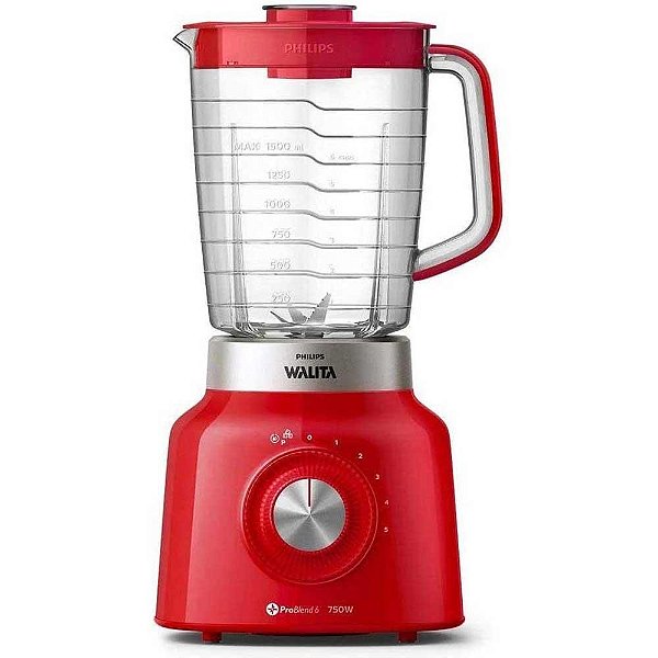 Liquidificador Philips Walita ProBlend 2,4L Vermelho 220V