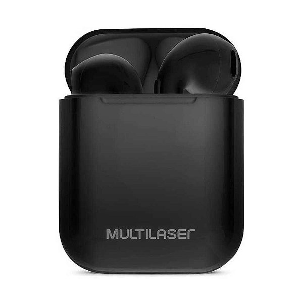 Fone de Ouvido Airbuds TWS Multilaser Bluetooth PH358 Preto