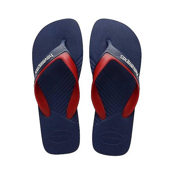 Chinelo Havaianas Dual FC Azul Marinho - 37/38
