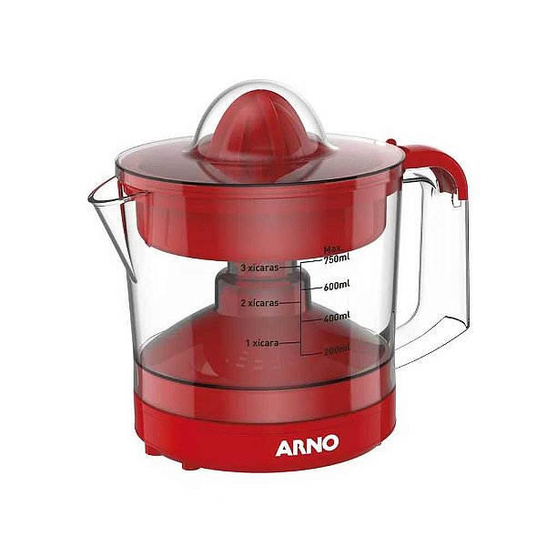 Espremedor de Frutas Arno Suco Express 127V Vermelho