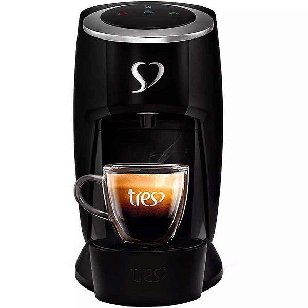 Cafeteira Expresso Três Corações G2 Touch Preto - 127V