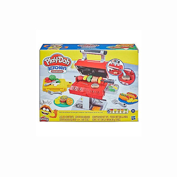 Massa De Modelar Play-Doh Dia de Churrasco Hasbro F0652