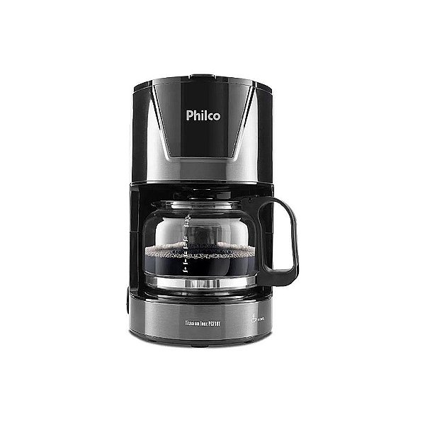 Cafeteira Titanium Inox Philco PCF18T Preto 127V