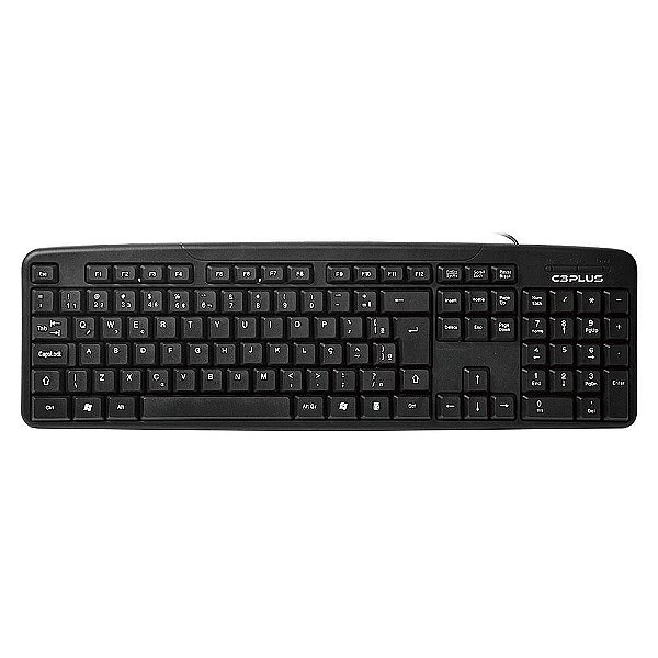 Teclado USB Com fio C3Tech KB-11BKV2 Preto