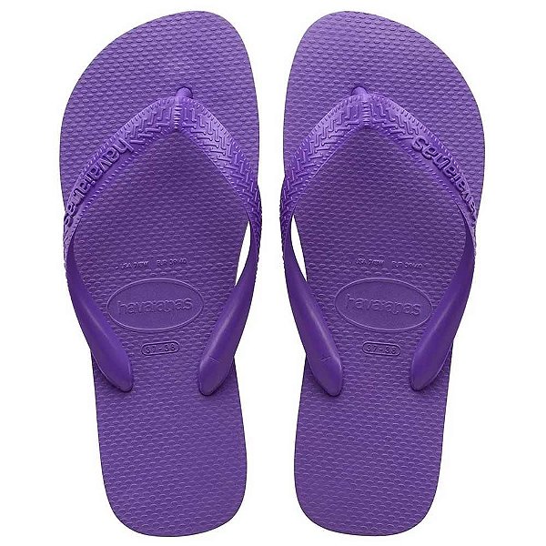 Chinelo Havaianas Top Lilás Escuro - 37/38