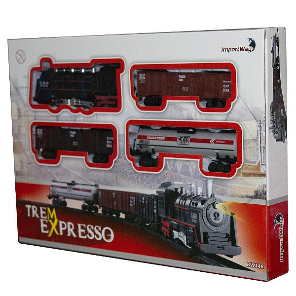 Brinquedo Trem Expresso Importway - BW148