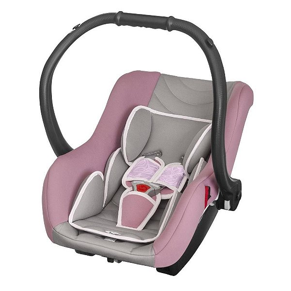 Bebê Conforto Tutti Baby Ello Ref.06500.01 - Rosa e Cinza