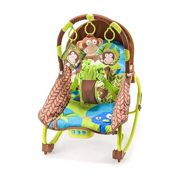 Cadeira de Descanso para Bebês Multikids Macaco - BB365