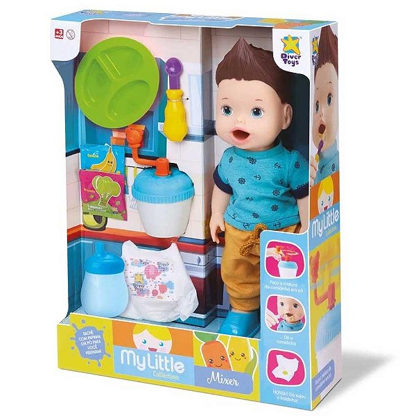 Boneco My Little Collection Boy Mixer Divertoys Ref.8158