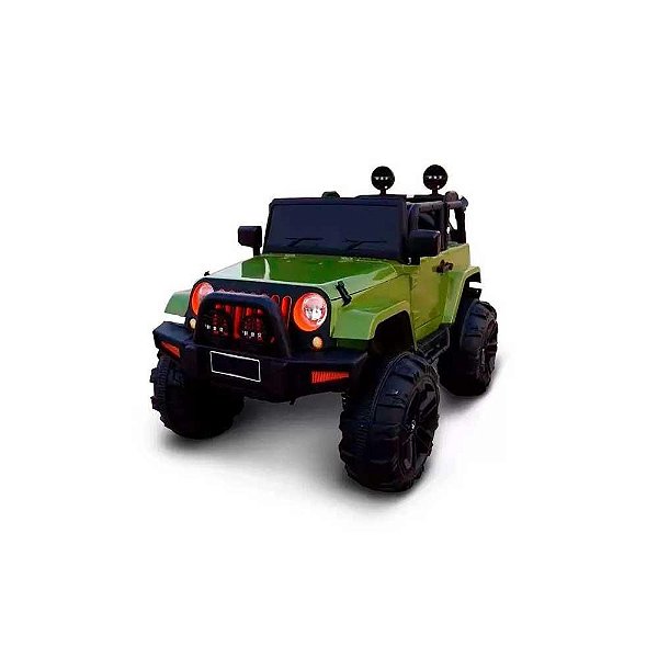 Mini Carro Elétrico Jeep Importway BW028VD - Verde