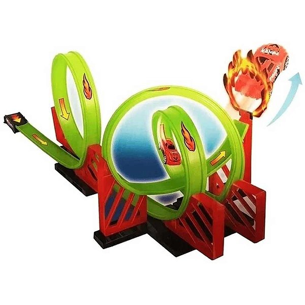 Pista Super Globo Com 2 Carrinhos Express Wheels Multikids