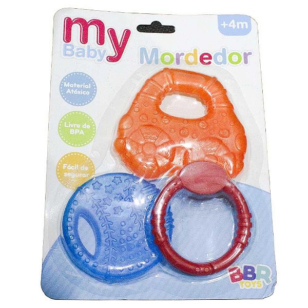 Mordedor My Baby BBR Toys AM0618 - Menino
