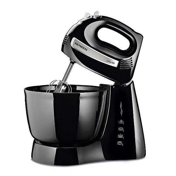 Batedeira Mondial Cake Premium 500W B-50-B 4L Preto - 220V