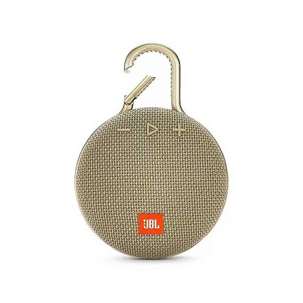 Caixa de Som JBL Clip3 Bluetooth - Dourado