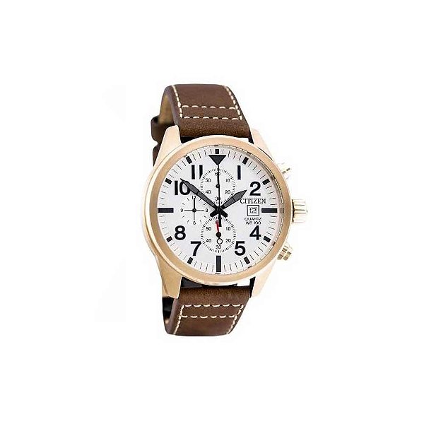 Relógio Masculino Citizen Cronógrafo TZ31178E - Dourado