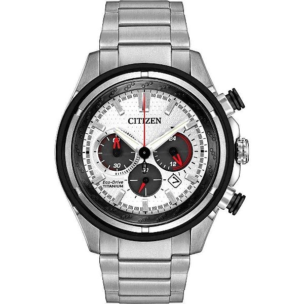 Relógio Masculino Citizen Cronógrafo TZ30884Q - Prata