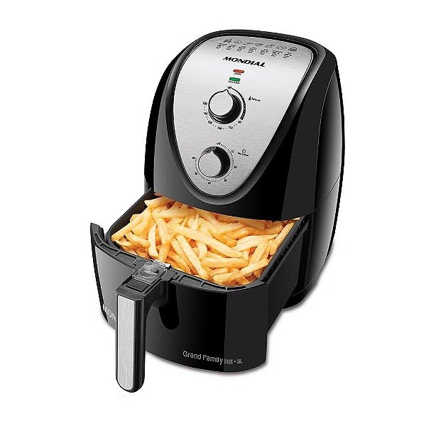 Fritadeira Air Fryer Mondial 5L AF-50-BI Preto - 127V