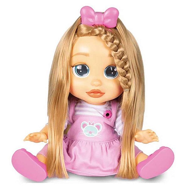 Boneca Baby Wow Mia Multikids BR543 Cresce o Cabelo