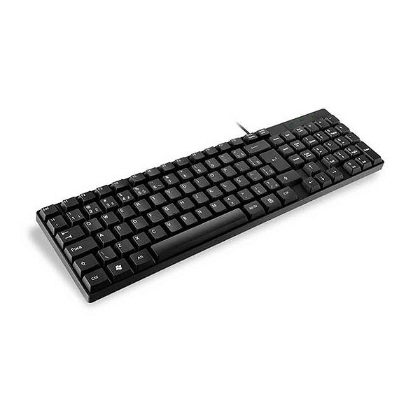 Teclado Básico Multilaser Slim ABNT2 USB - TC193BU