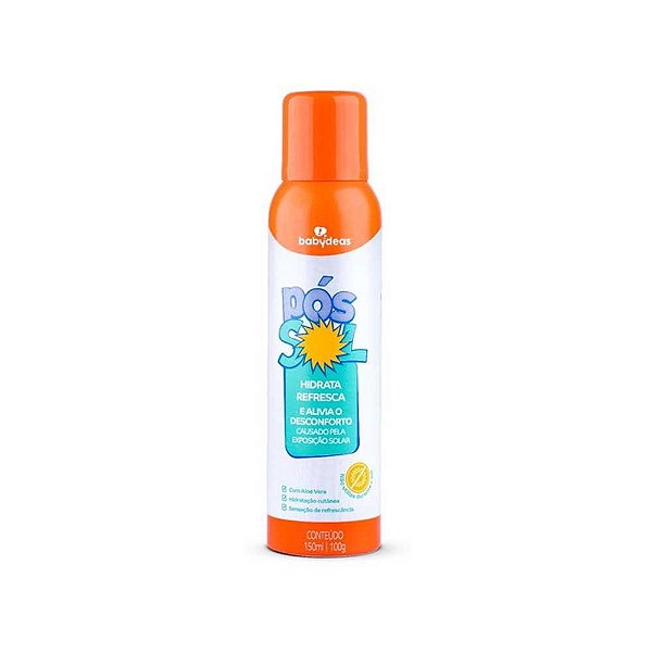 Spray Pós-Sol Babydeas Hidrata e Refresca 150ml