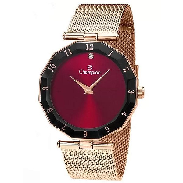 Relógio Feminino Champion Analogico CN20864I - Dourado