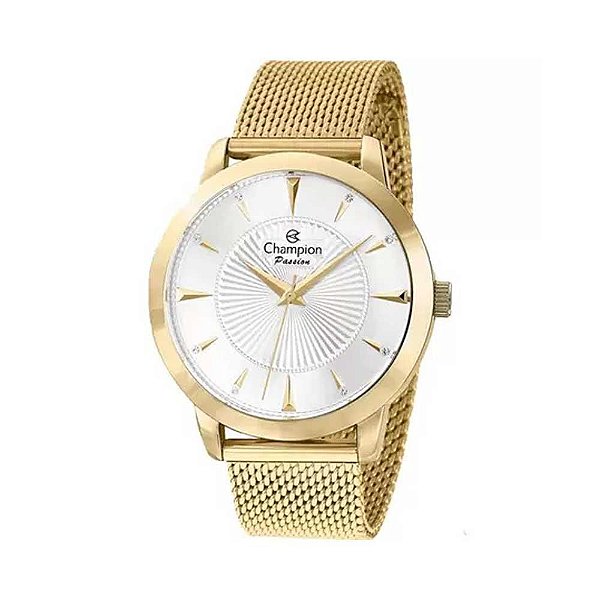 Relógio Feminino Champion Analogico CN29258X - Dourado