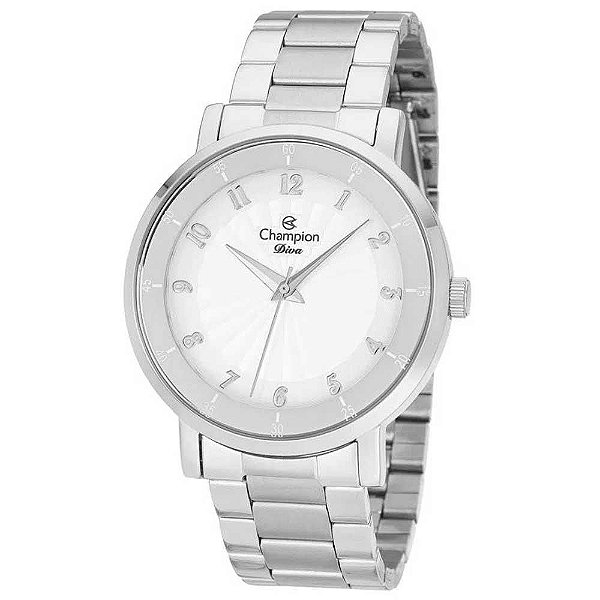 Relógio Feminino Champion Analogico CN26662Q - Prata