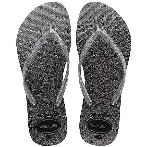 Chinelo Havaianas Slim Gloss Preto - 35/36