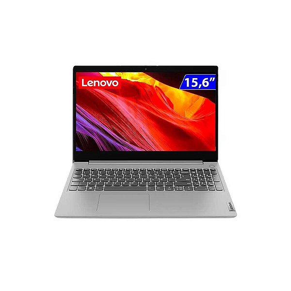 Notebook Lenovo IdeaPad 3i Celeron 4GB 128GB 15.6 - Prata