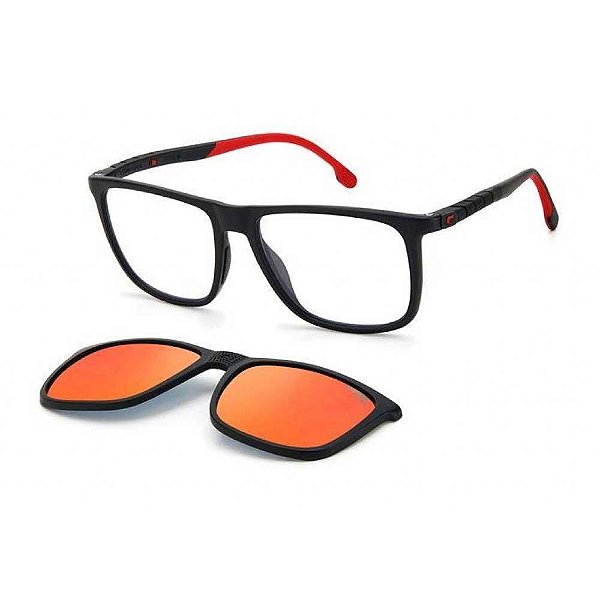 Óculos Carrera Masculino 2 em 1 Clip-On Hyperfit 16/CS Matte Black -  Shoploko - Por você, para você
