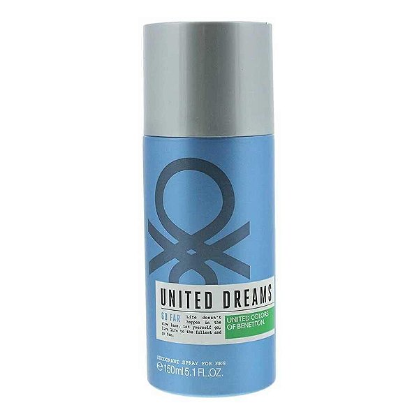 Desodorante Masculino Benetton Go Far United Dreams 150ml