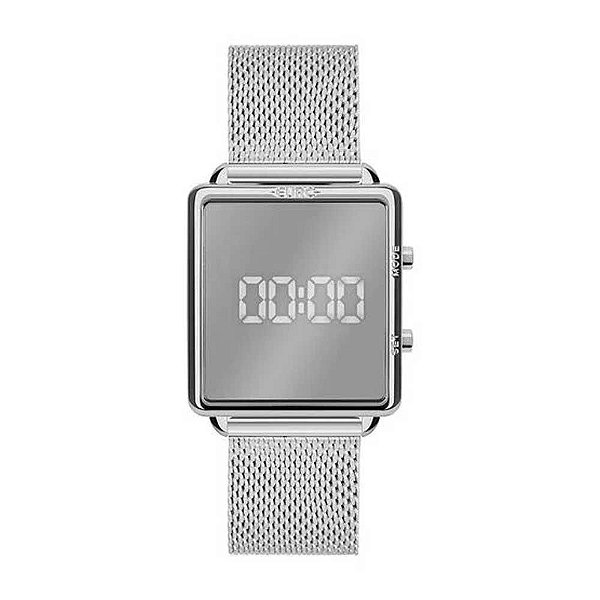 Relógio Feminino Euro Digital EUJHS31BALS/4K - Prata