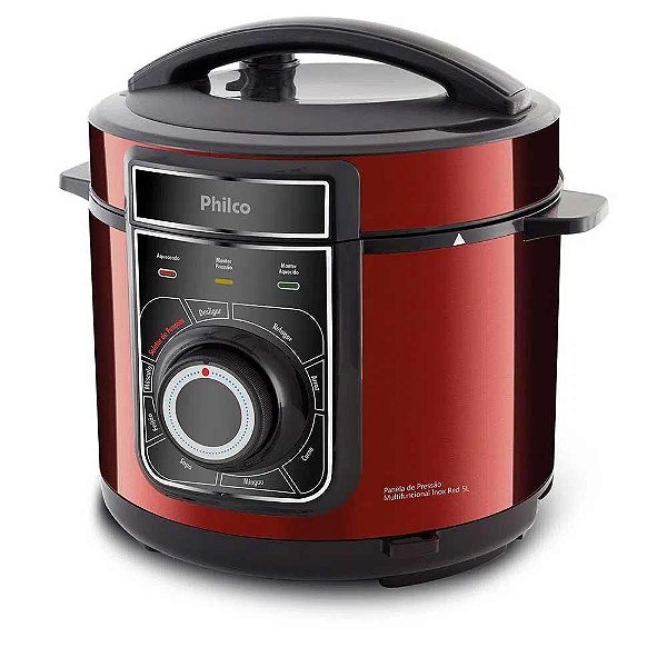 Panela de Pressão Elétrica Philco 5L Inox Red PPP02VI - 127V