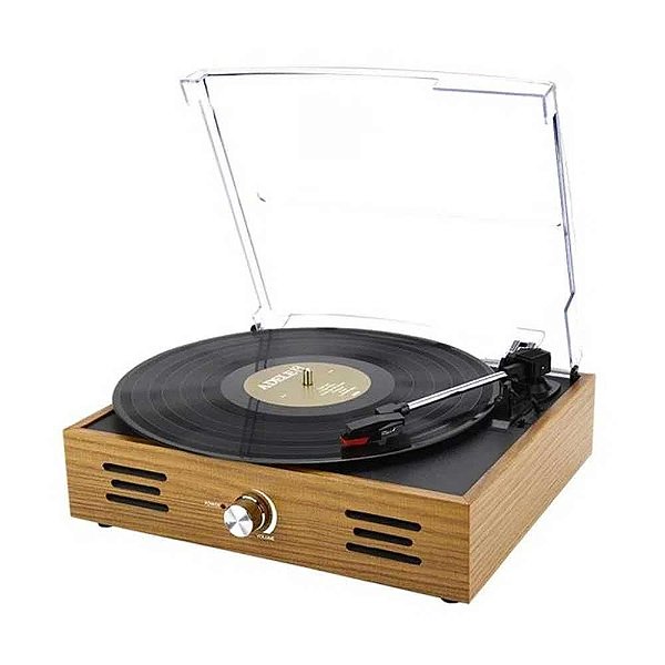 Vitrola Perkins Turntable Retrô Pulse Bluetooth - SP365