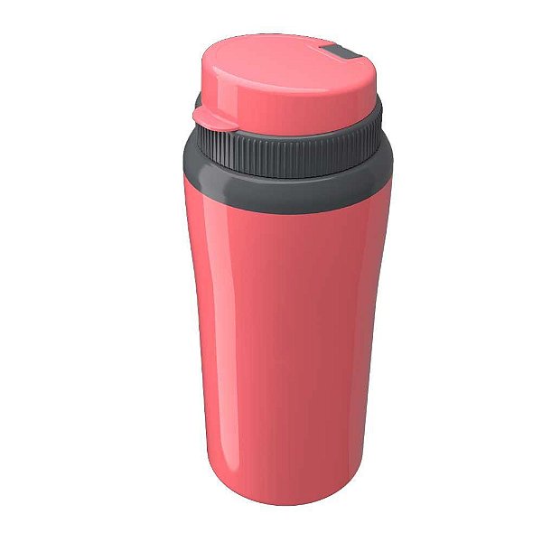 Copo Térmico Miami Unitermi 650ml Ref.71265 - Rosa