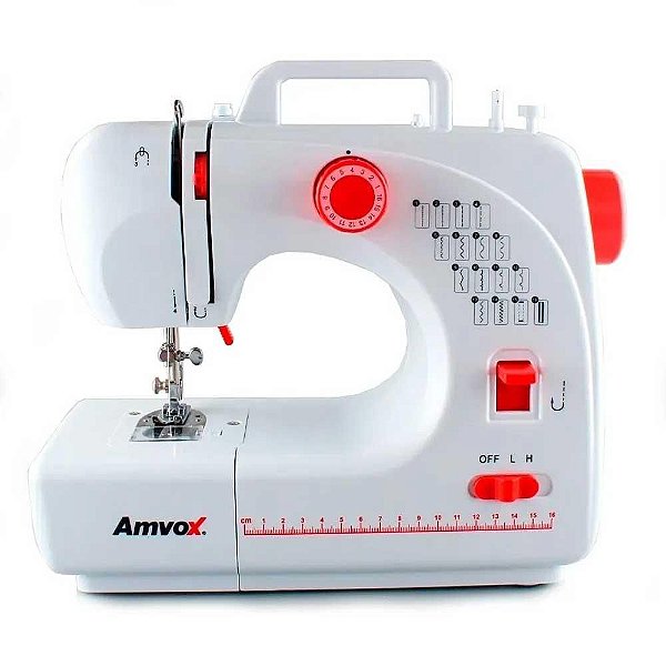 Máquina de Costura Amvox 16 Pontos AMQ016 - Bivolt