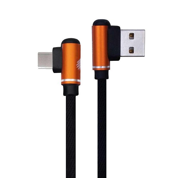 Cabo Usb Type-C Oex Lash 90º 1 Metro - C20