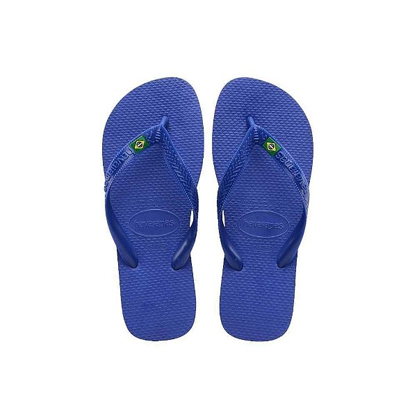 Chinelo Havaianas Brasil Light Azul Naval - 35/36