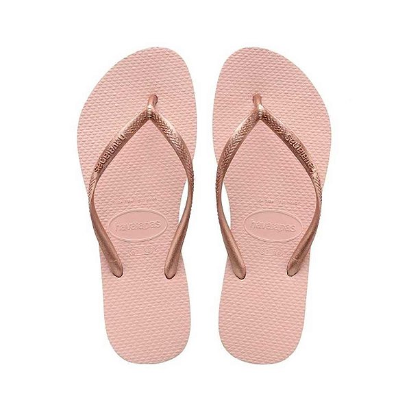 Chinelo Havaianas Slim Rosa Ballet - 41/42