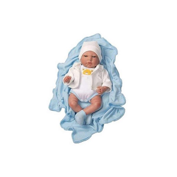 Boneco Bebê Reborn Menino 2031 - Brink Model