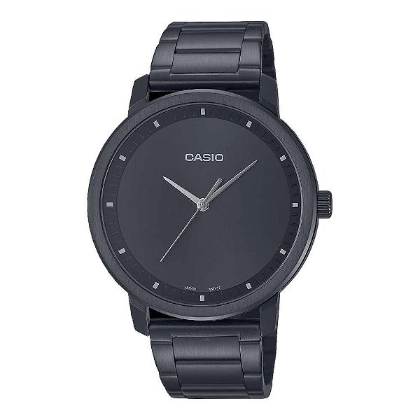 Relógio Masculino Casio Analogico MTP-B115B-1EVDF Preto