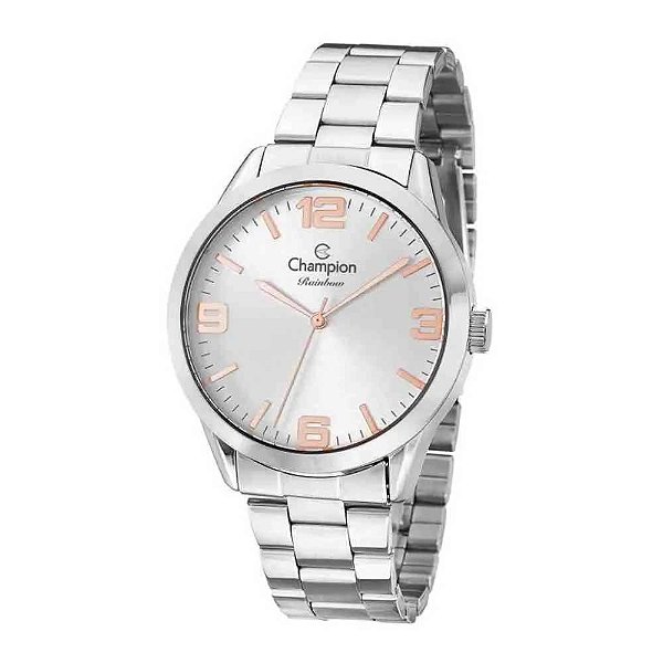 Relógio Feminino Champion Analogico CN29893Q - Prata