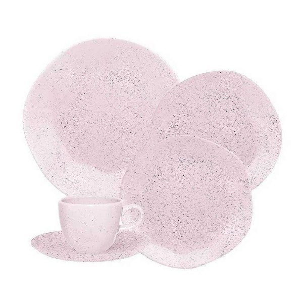 Aparelho de Jantar/Chá 30PÇS Pink Sand Oxford RM30-9508