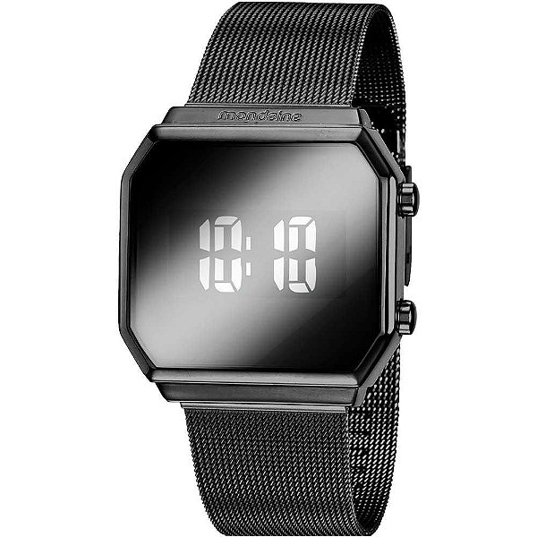 Relógio Feminino Mondaine Digital 32121LPMVPE4 - Preto