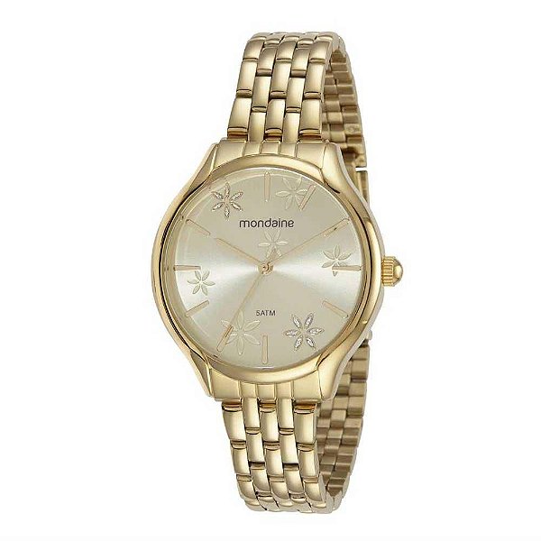 Kit Relógio Feminino Mondaine + Pulseira 32341LPMVDE1