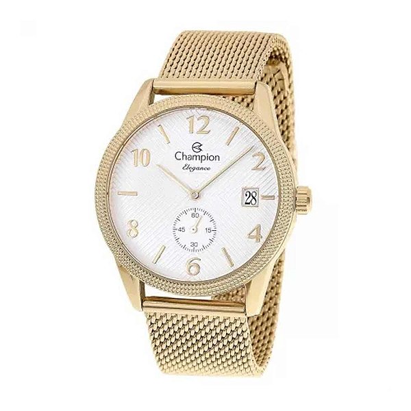 Relógio Feminino Champion Analogico CN24762H - Dourado