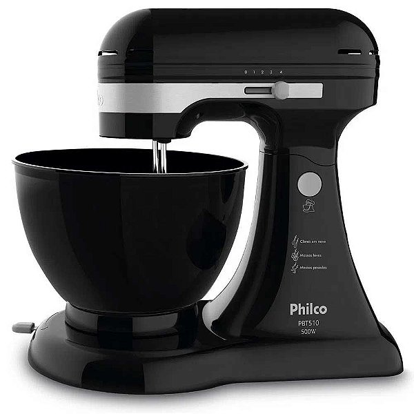 Batedeira Philco Basculante 500W PBT510 Preto 220V