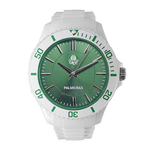 Relógio Masculino Palmeiras Sport Bel T22-046B-6 Branco