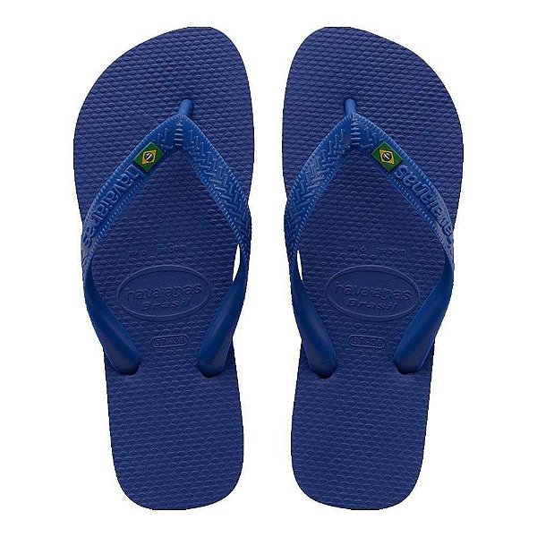 Chinelo Havaianas Brasil Marinho - 43/44